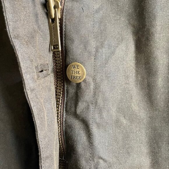 Free People Cori Waxed Cotton Jacket NEW - Picture 3 of 7